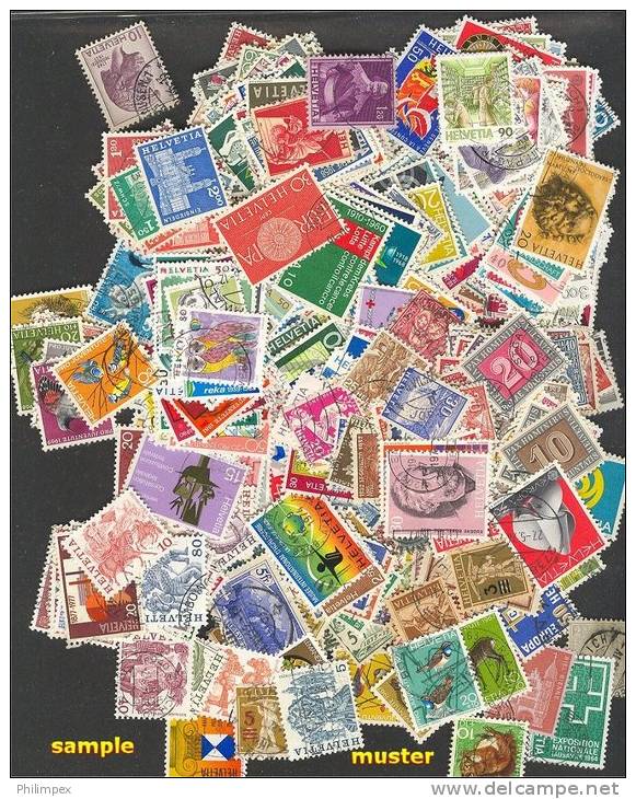 Collection: 500 DIFFERENT SWITZERLAND - VERY NICE PACKET! - Lotti/Collezioni