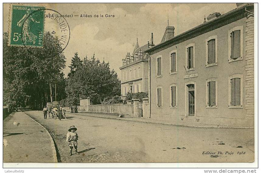 LANDES -  PEYREHORADE - Alléesde La Gare   ( Gendarmerie Nationale ) - Peyrehorade