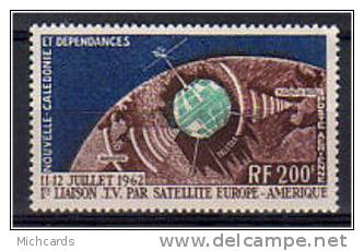 NOUVELLE CALEDONIE 1962 - Telecommunications Spatiales - Liaison Europe Amerique - Neuf Sans Charniere (Yvert A 73) - Ungebraucht