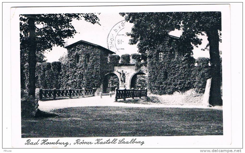 D3043    BAD HOMBURG : Römer Kastell Saalburg - Bad Homburg