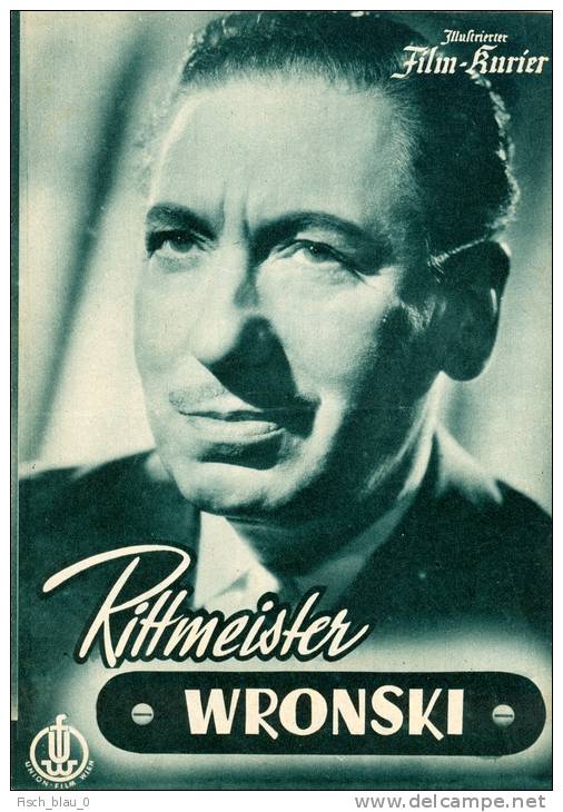 IFK 2037 Rittmeister Wronski 1954 Willy Birgel Elisabeth Flickenschildt Steppat - Magazines