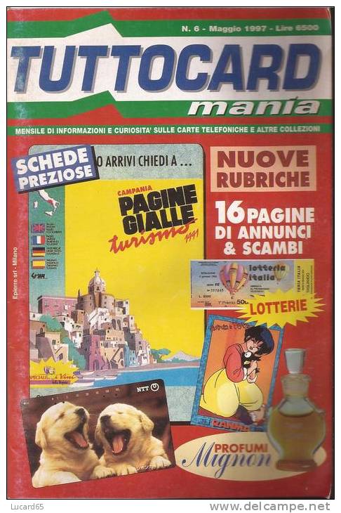 TUTTOCARD MANIA - MAGGIO 1997 - Boeken & CD's