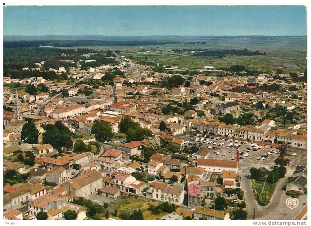 Cpm La Tremblade Vue Générale Vers Le Pont De La Seudre - La Tremblade