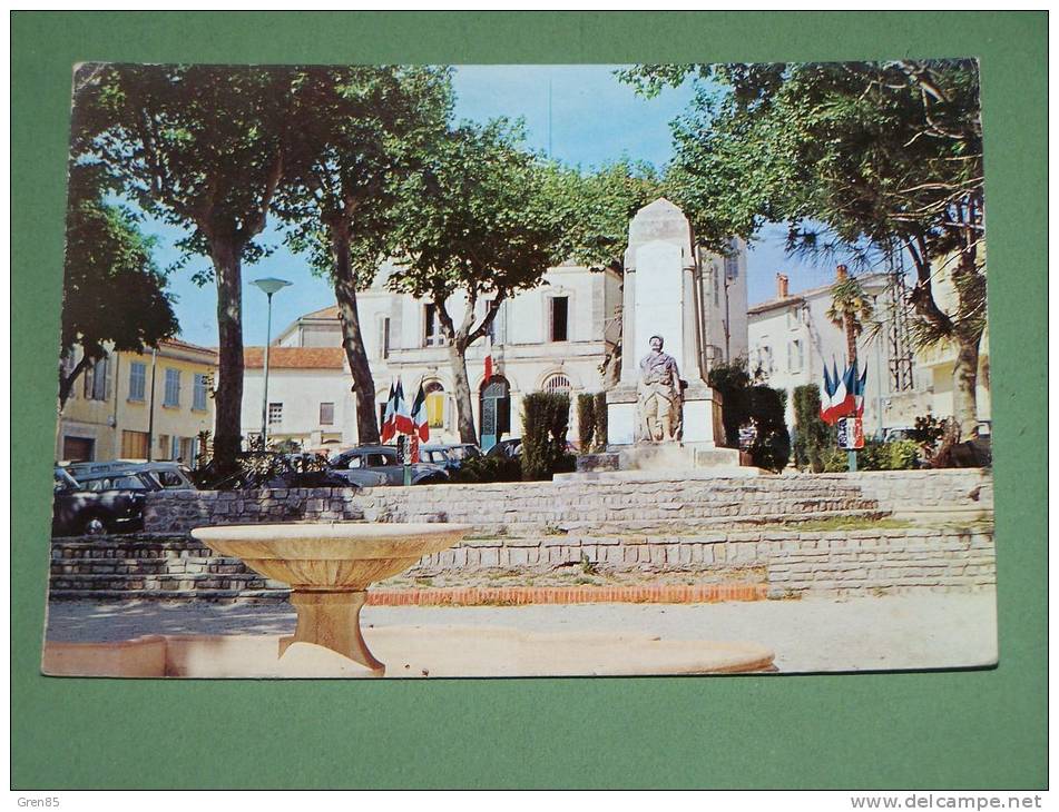 CP LORGUES, LE LYCEE ET LE MONUMENT, VAR 83 - Lorgues