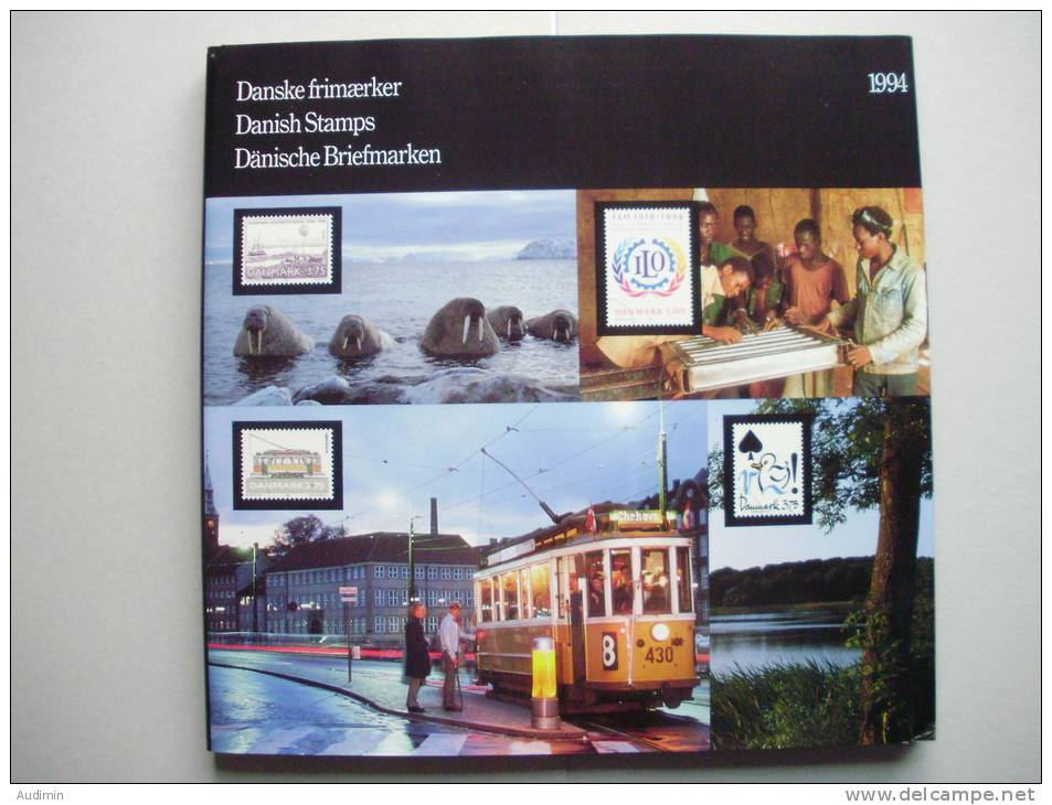 Dänemark Jahrbuch Yearbook 1994 ++ MNH - Unused Stamps