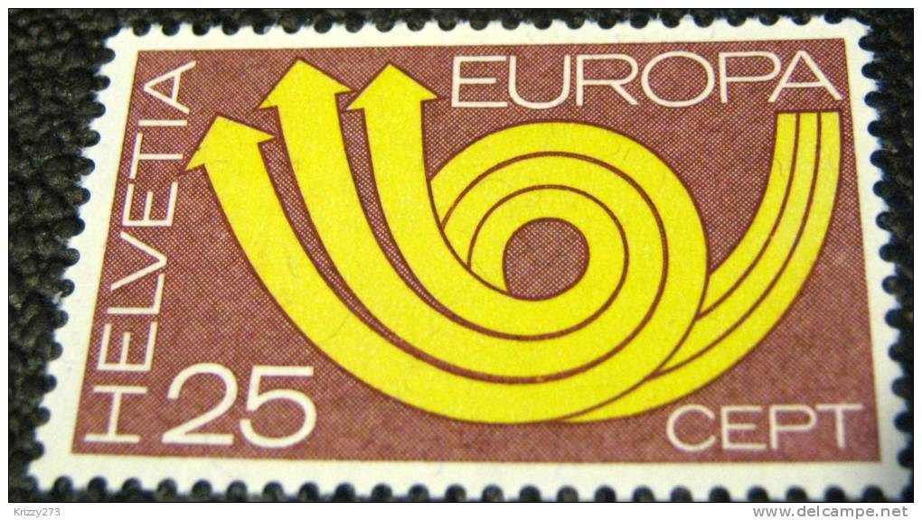 Switzerland 1973 Europa CEPT 25c - Mint - Nuovi