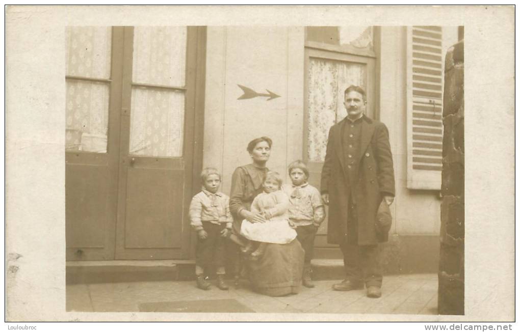 CARTE PHOTO NON IDENTIFIEE PARENTS ET ENFANTS - To Identify