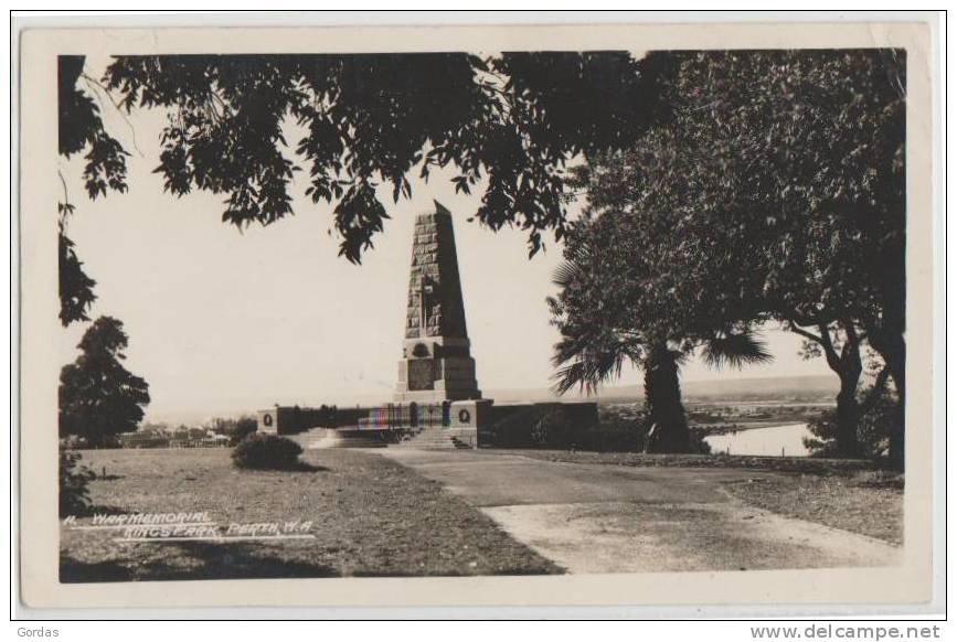 Australia - Warmemorial -  King's Park - Perth - Perth