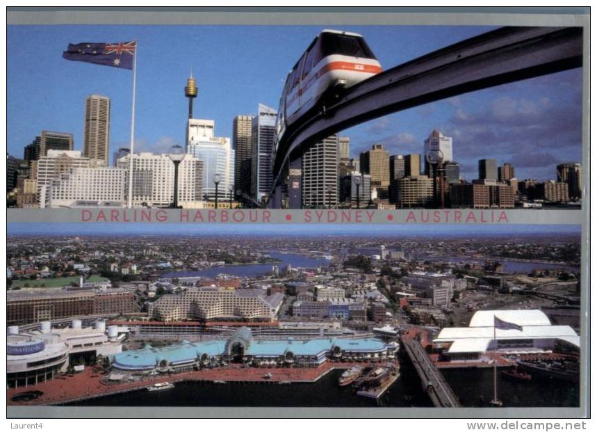 (849) Australia - NSW - Darling Harbour Momorail - Sydney