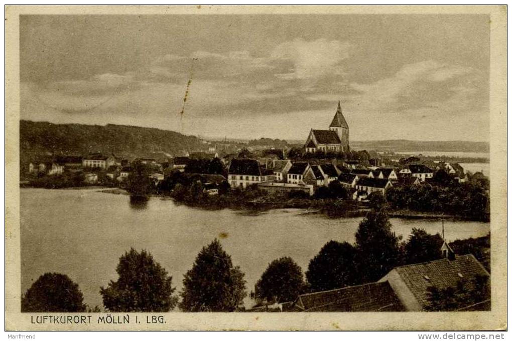 Deutschland - Mölln - Ansicht Vom See - 1928 - Moelln