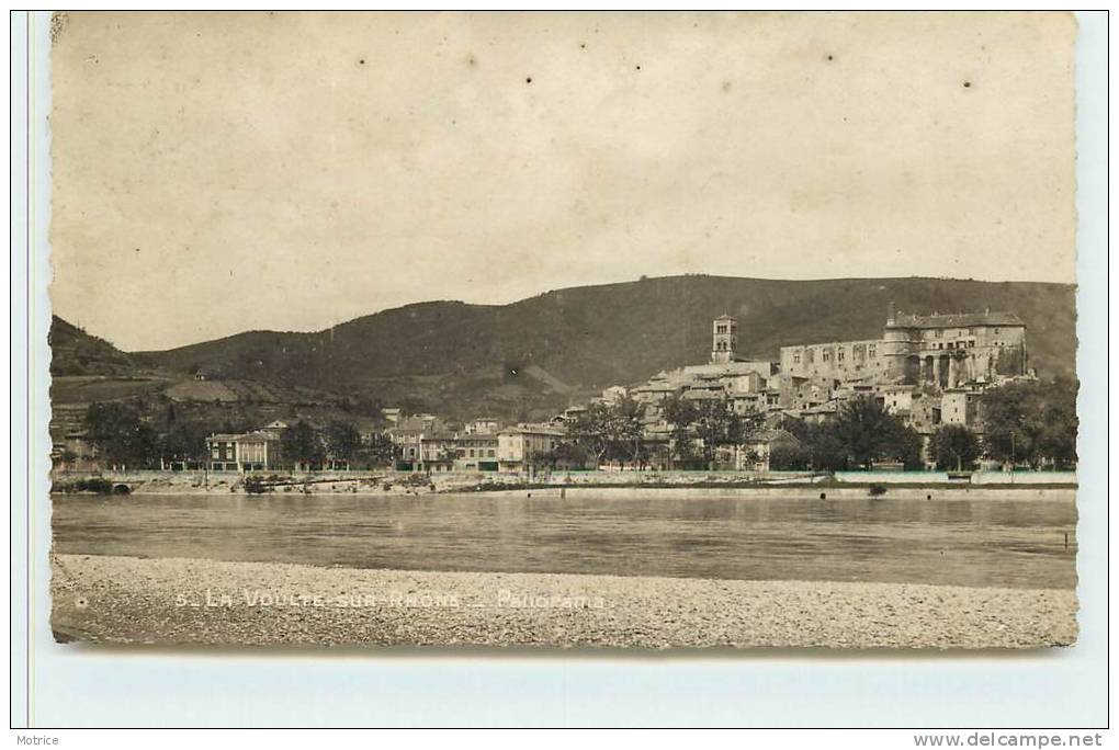 LA VOULTE SUR RHÔNE  -  Panorama (photo). - La Voulte-sur-Rhône