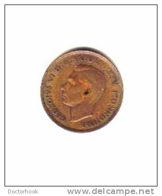 GREAT BRITAIN    1  FARTHING  1945  (KM # 843) - B. 1 Farthing