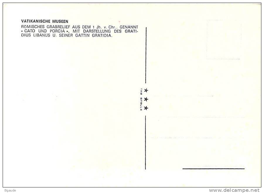 VATICAN CARTE MAXIMUM NUM.YVERT  640 MUSEE DU VATICAN  MARIAGE ROMAIN - Usati