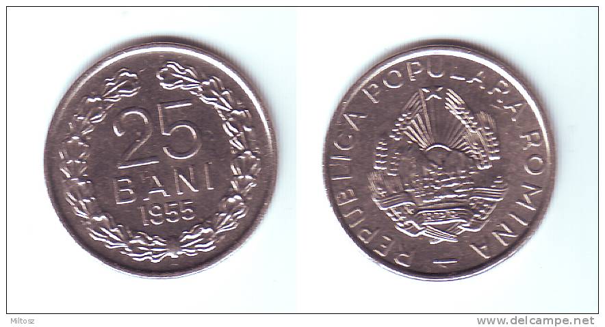 Romania 25 Bani 1955 - Rumänien