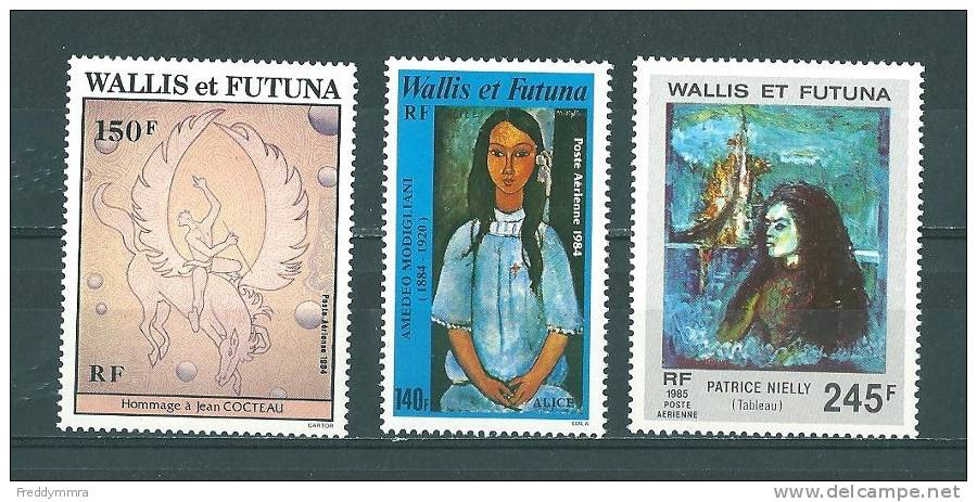 Wallis-et-Futuna:  PA 136 + 138 + 147 ** - Ongebruikt