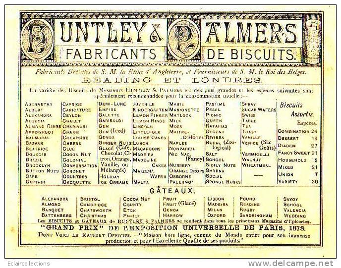 Publicité De Biscuits Untley Et Almers   Explorateur Stanlley - Andere & Zonder Classificatie