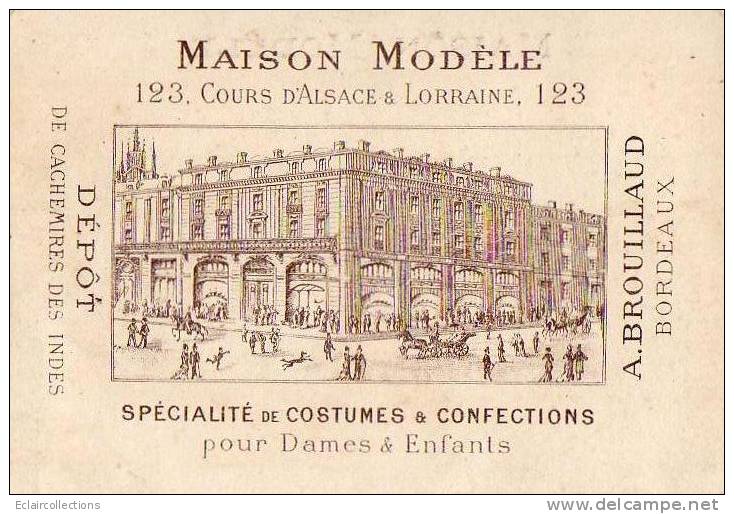 Publicité Maison Modèle    33 Bordeaux      Guignol - Sonstige & Ohne Zuordnung