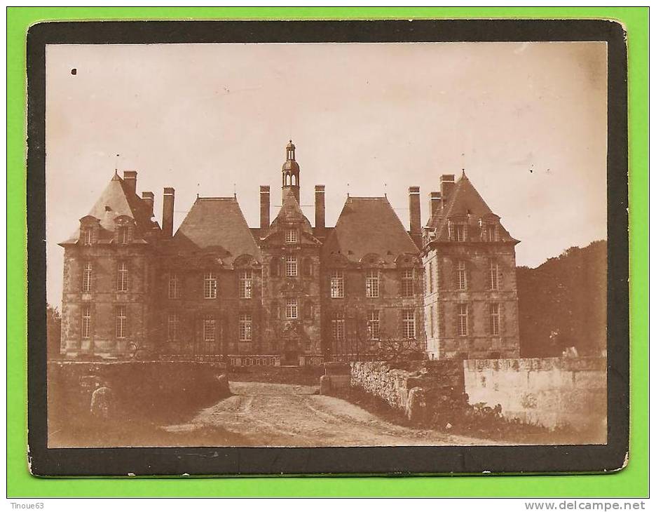 79 - SAINT LOUP Sur THOUET - Photo Fin XIXe Siècle Début XXe - Le Château - Saint Loup Lamaire