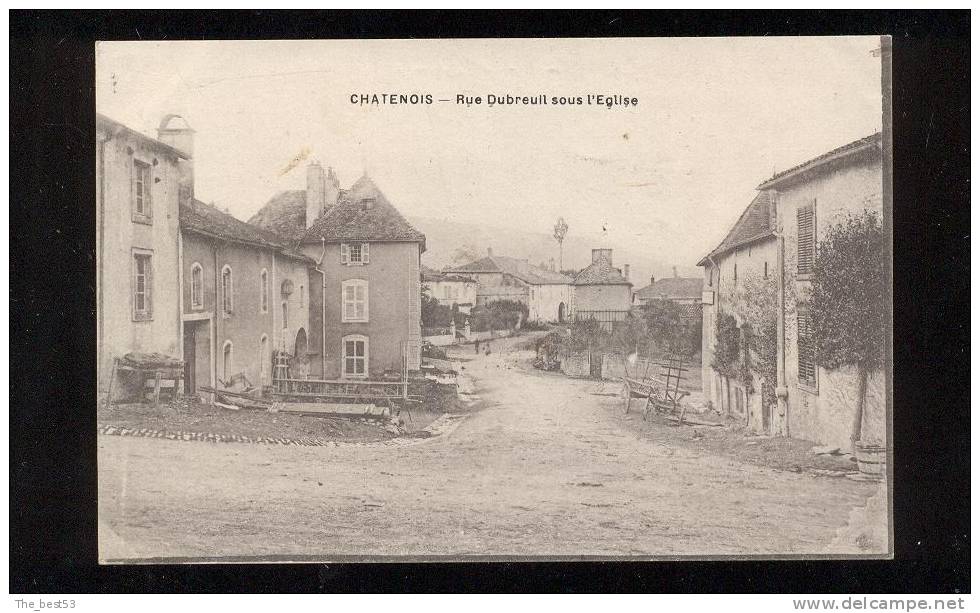 Chatenois  -  Rue Dubreuil Sous L'Eglise - Chatenois