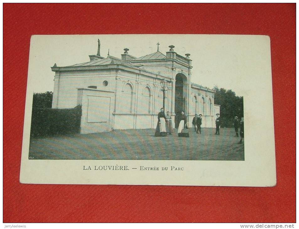 LA LOUVIERE   -   Entrée Du Parc - La Louvière