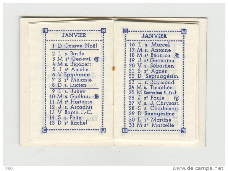 Calendrier  " Petit Almanach Pour 1967 " Coiffeur Fleury Paris Dessin Les 4 As Cartes - Small : 1961-70