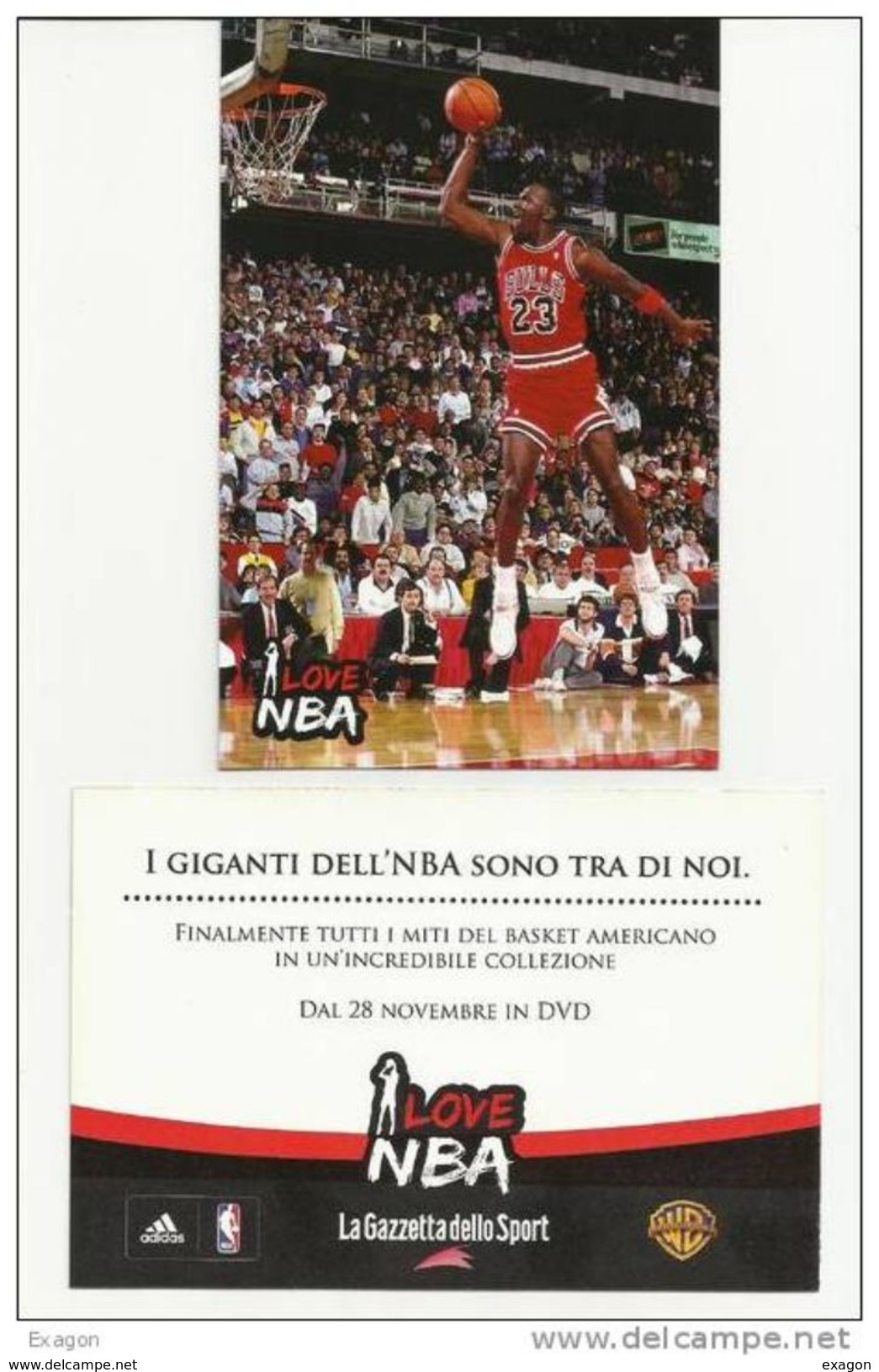 Lotto Di N. 2 Cartoline Identiche  > I  GIGANTI  DELL' N B A - Basket Americano - Anno 2011 - Baloncesto