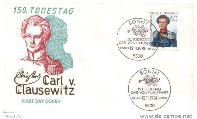 Germany - Mi-Nr 1115 FDC (o534)- - 1981-1990