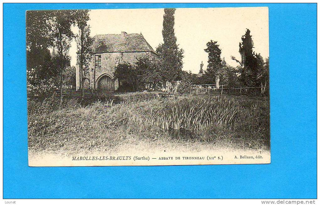 72 MAROLLES Les BRAULTS: Abbaye De Tironneau - Marolles-les-Braults