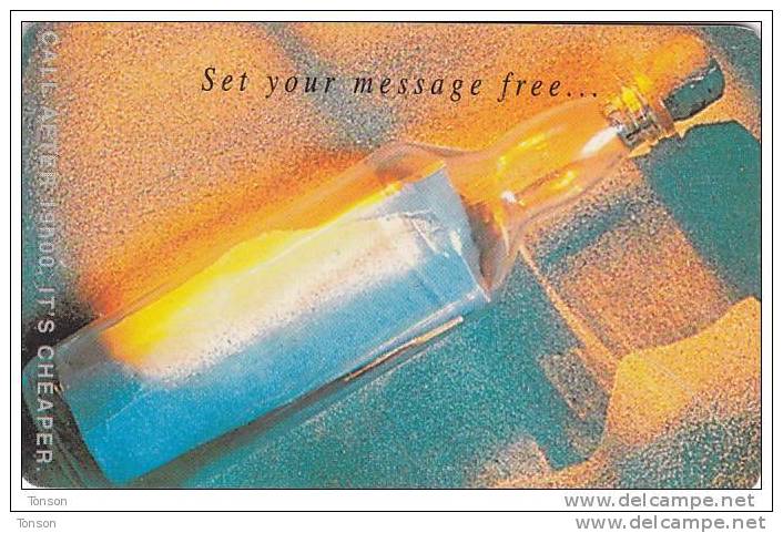 Namibia, NMB-044, Message In A Bottle. - Namibie