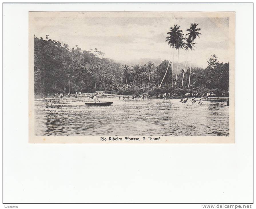 PORTUGAL - SÃO TOMÉ E PRINCIPE [033] - RIO RIBEIRO AFONSO - Sao Tome En Principe