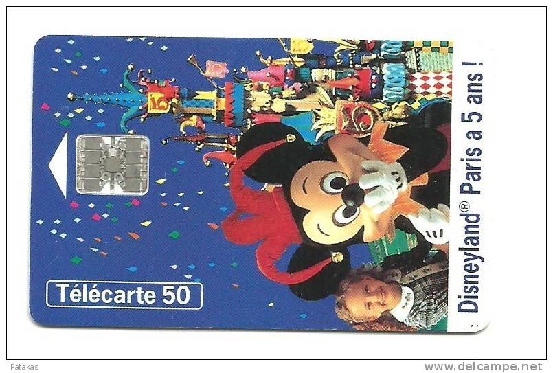 Télécarte 50 Disneyland Paris à 5 Ans - 1997