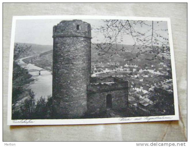 Hugenottenturm Mit Blick Auf Karlshafen Und Wesertal    - D81723 - Bad Karlshafen