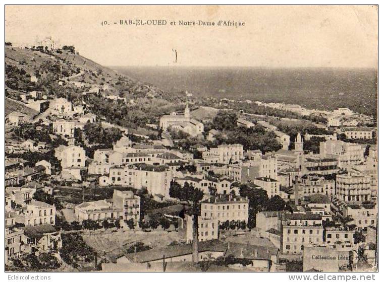 Alger    Bab El Oued  Notre Dame D'Afrique   (voir Scan) - Algiers