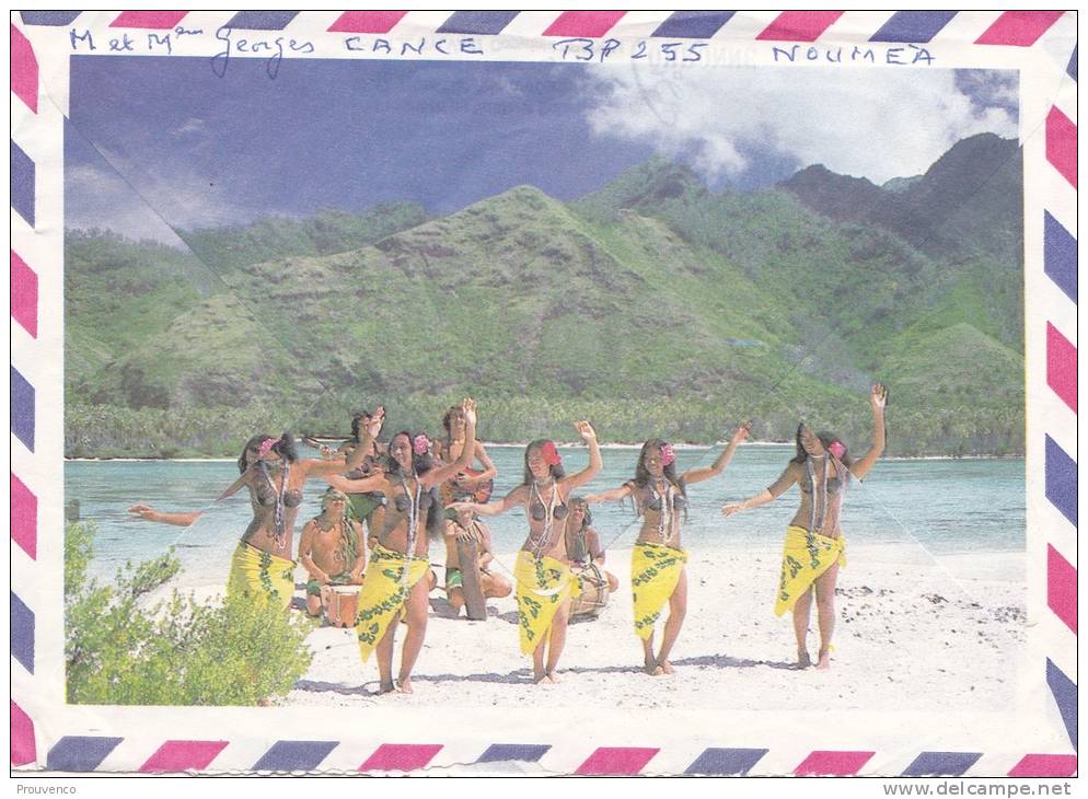 NOUVELLE CALEDONIE  1985/86   3  ENVELOPPES -  PLUSIEURS SCANS   TB - Storia Postale