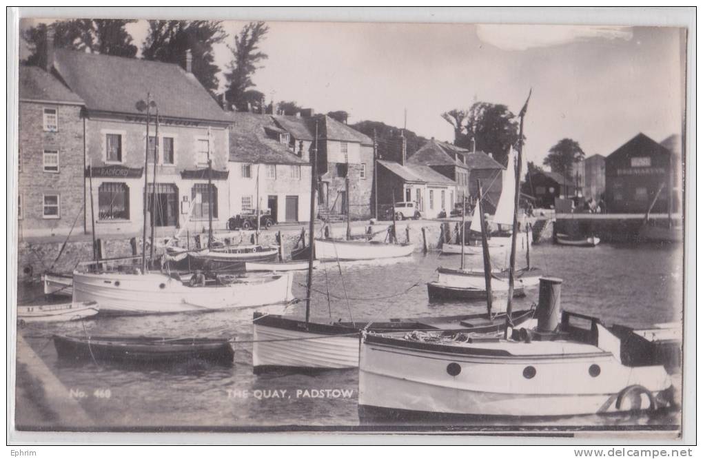 PADSTOW - The Quay - Photo Postcard Edyvane 468 - Sonstige & Ohne Zuordnung