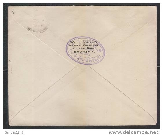 INDIA  1935  KG V AIR MAIL COver To Germany #  42912   Indien Inde - 1911-35 Koning George V