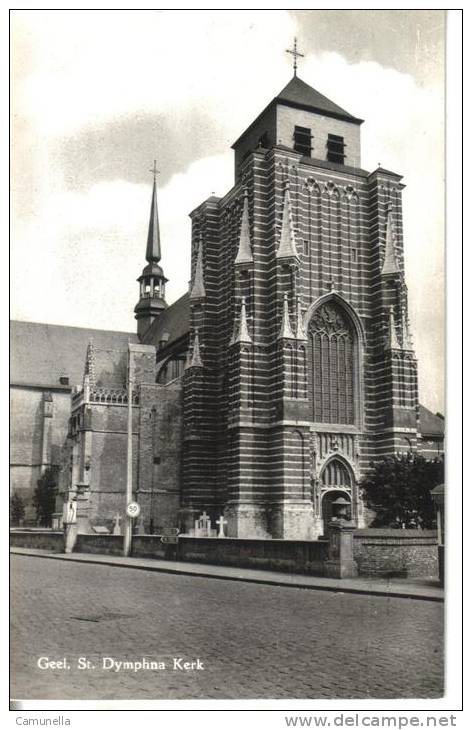 Belgio-geel-st Dymphna Kerk - Geel