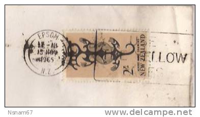 203 - EPSOM Vers FRANCE Mulhouse Haut Rhin - 1965 - Par Avion - - Cartas & Documentos