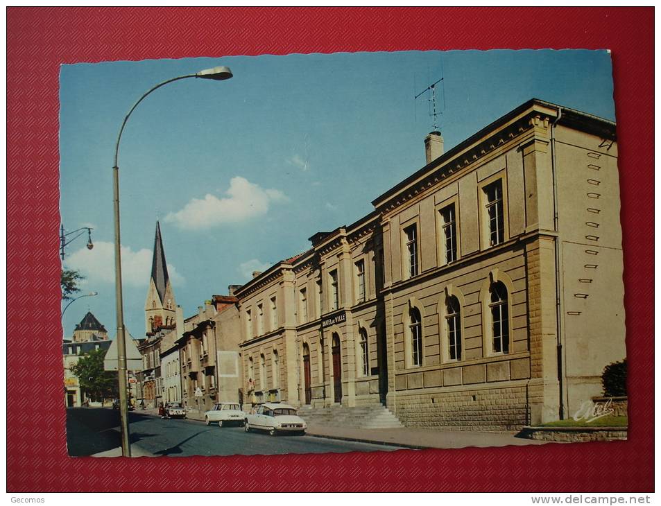 CPSM 57 - MONTIGNY LES METZ - La Mairie (automobiles... Citroën DS...) - Metz Campagne