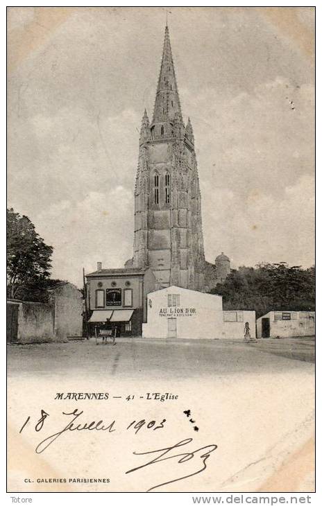 MARENNES L'Eglise - Marennes