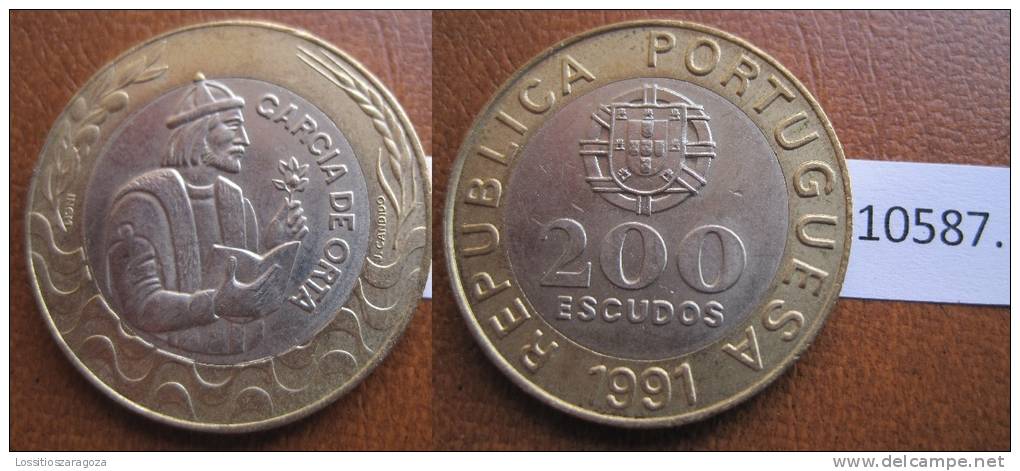 Portugal 200 Escudos  1991 , Bimetalica - Other - Europe