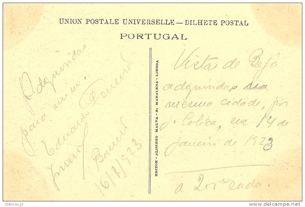 PORTUGAL - BEJA - PORTAS DE MERTOLA - 1910 PC - Beja