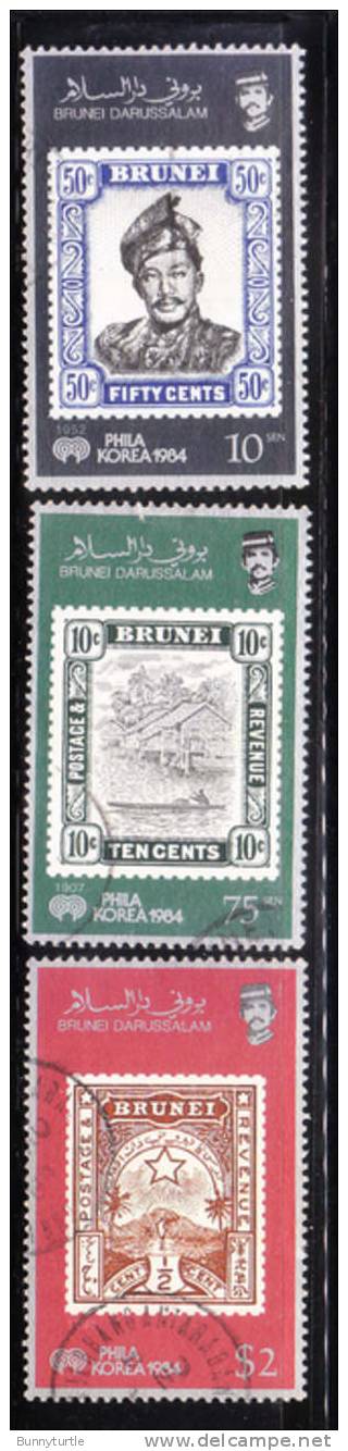 Brunei 1984 Philakorea Stamp Used - Brunei (1984-...)