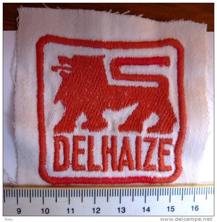 LOGO DELHAIZE-venant Poche Avant Vetement De Travail En Coton Année 1995 - Autres & Non Classés