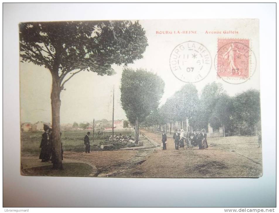 2kav - CPA  - BOURG LA REINE - Avenue Gallois - [92]  Hauts De Seine - Bourg La Reine