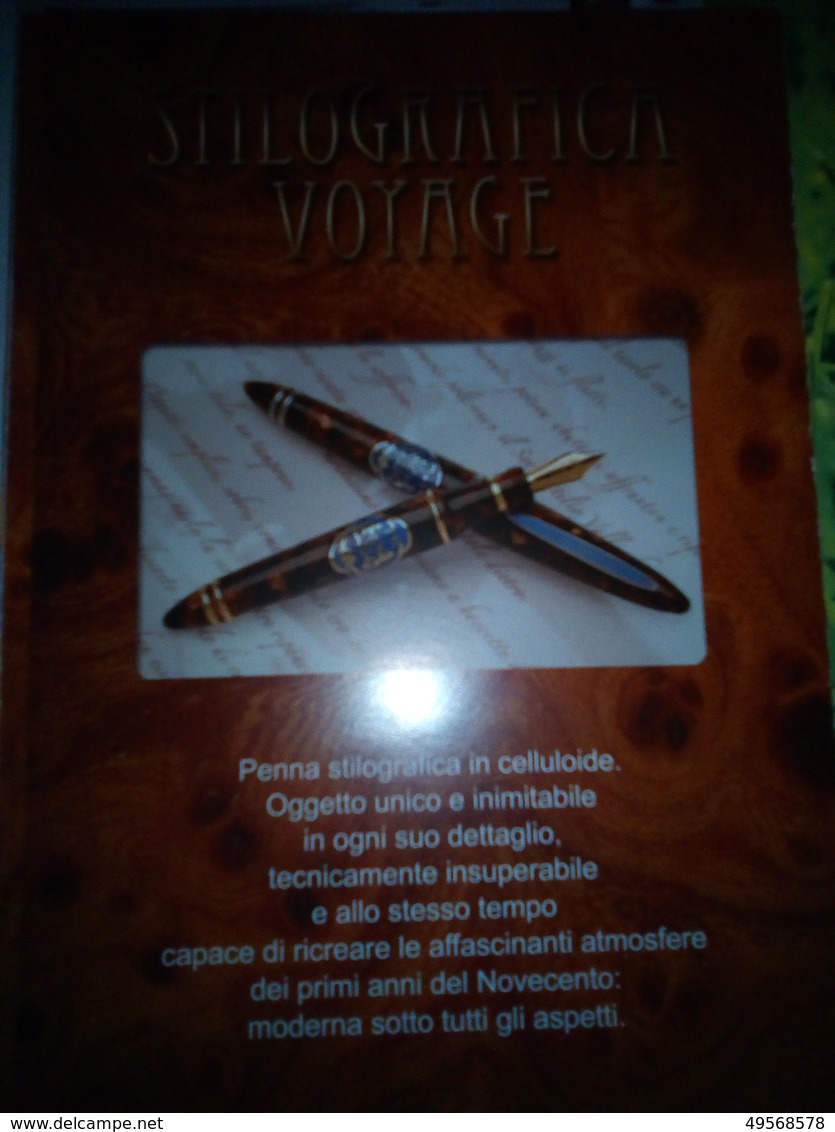 PENNA STILOGRAFICA “VOYAGE” VALLECCHI IN ARGENTO - Schreibgerät