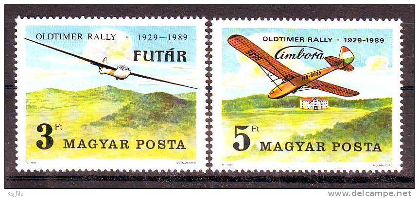 HUNGARY - 1989. Old Timer Rally - MNH - Nuovi