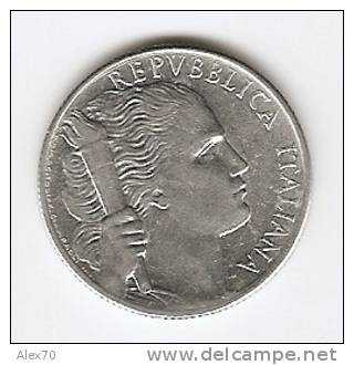 REPUBBLICA ITALIANA LIRE 5 PRIMO TIPO GRAPPOLO D´UVA 1949 QSPL - ALTRO ESEMPLARE - 5 Lire