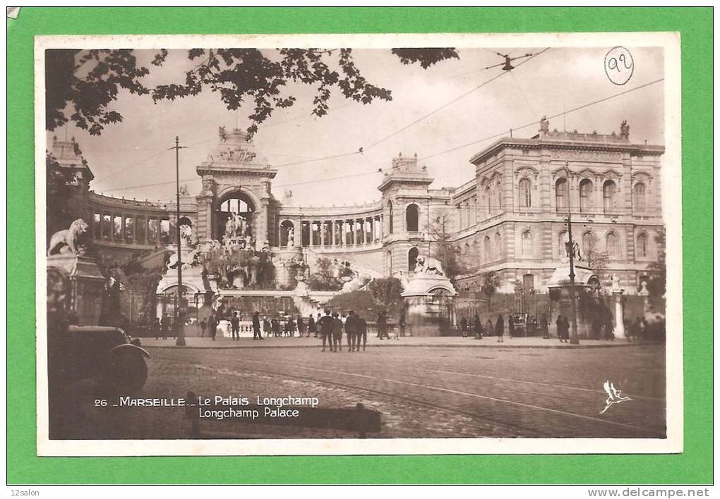 MARSEILLE  PALAIS LONGCHAMP - Monuments