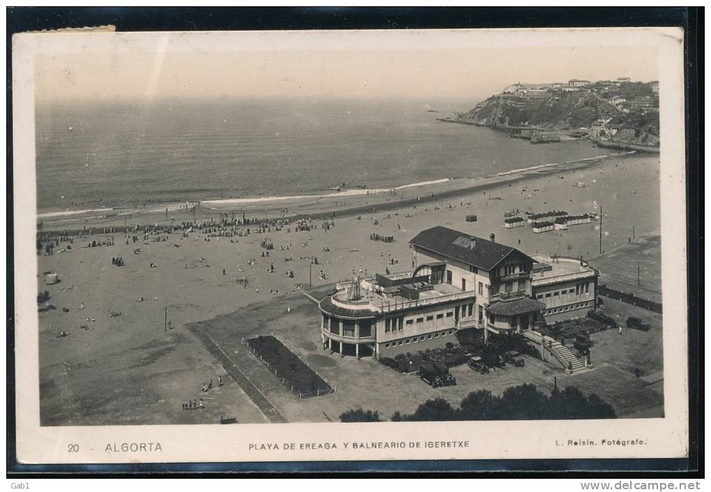 Espagne --- Algorta --- Playa De Ereaga Y Balneario De Igeretxe - Sonstige & Ohne Zuordnung